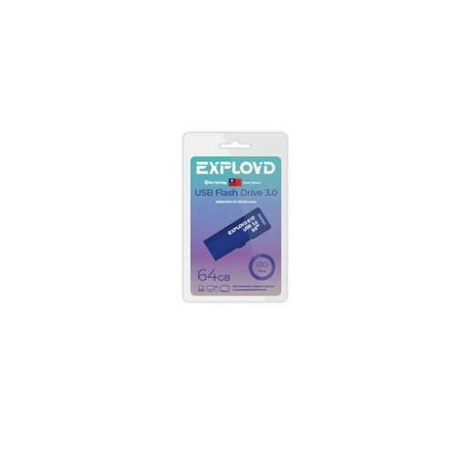 USB флеш накопитель EX-64GB-610-Blue USB 3.0