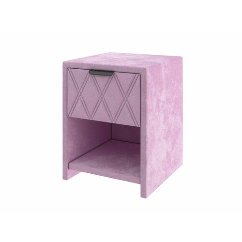 PROxSON Тумба Side (Ткань: Велюр Лофти Сиреневый) 44x45