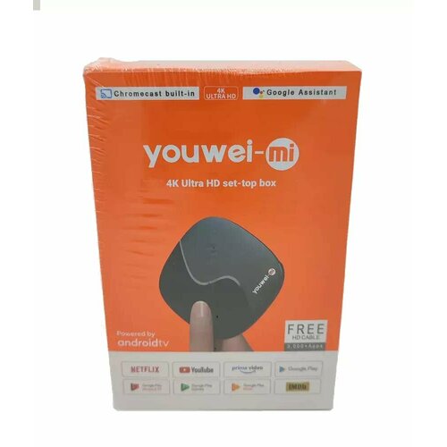 ТВ приставка Youwei TV BOX X1 216 Гб 4К 490000₽