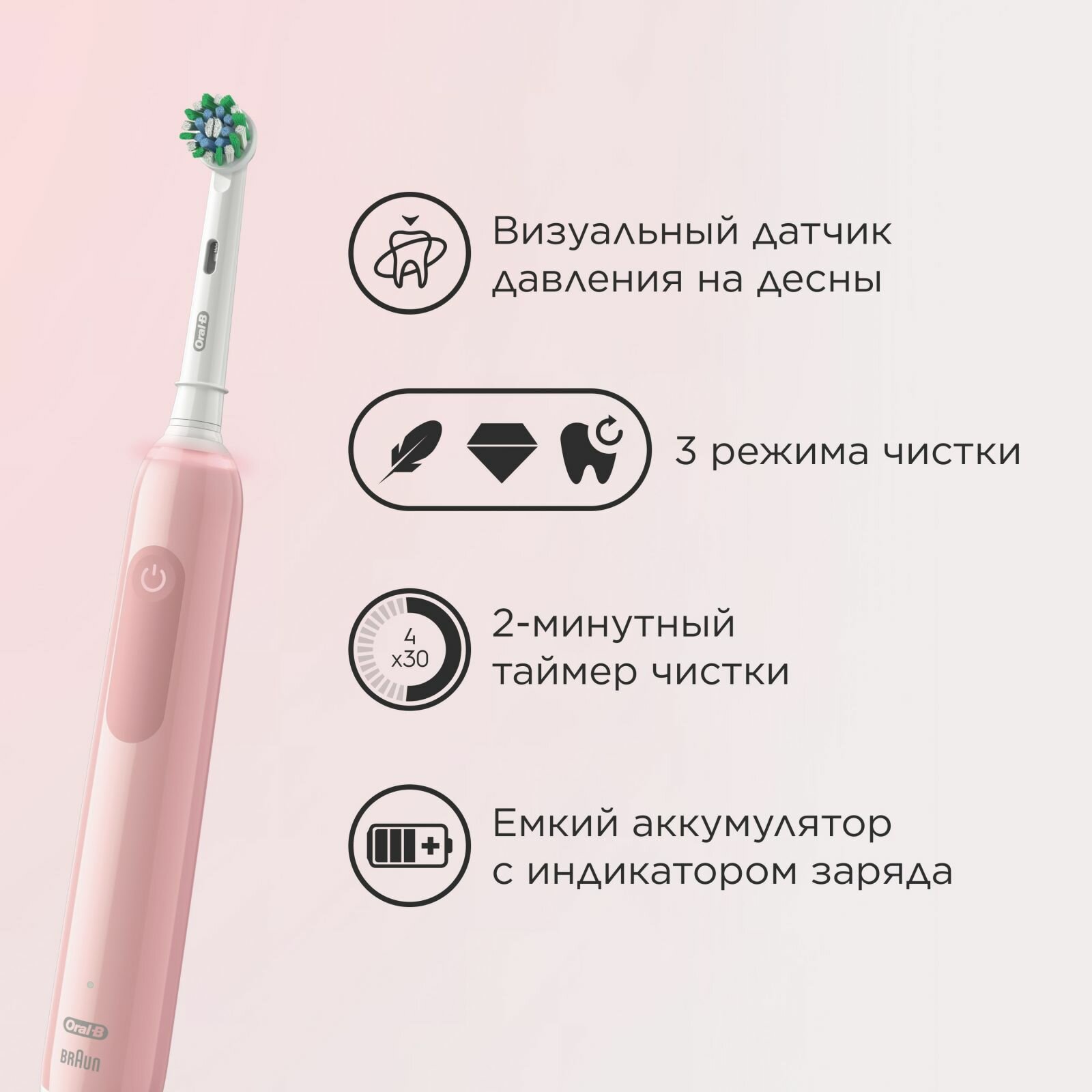 Электрическая зубная щетка Oral-B Braun - фото №15
