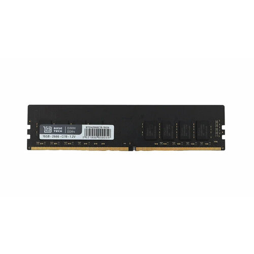 Оперативная память BaseTech BTD42666C19-16GN DIMM DDR4 16Гб2666МГц CL19 321900₽