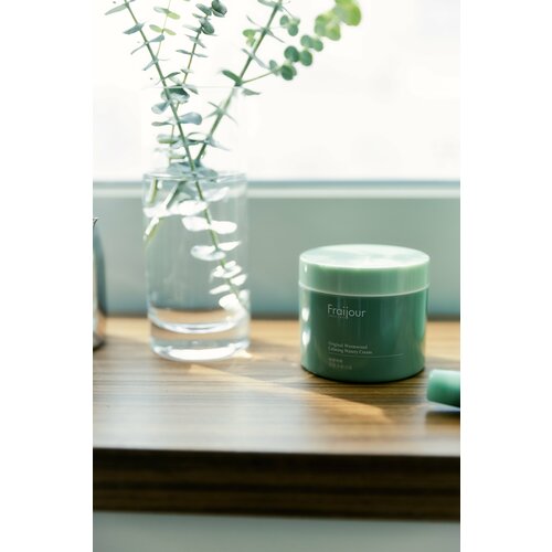 Fraijour Крем для лица растительные экстракты Original Herb Wormwood Calming Watery Cream, 100 мл