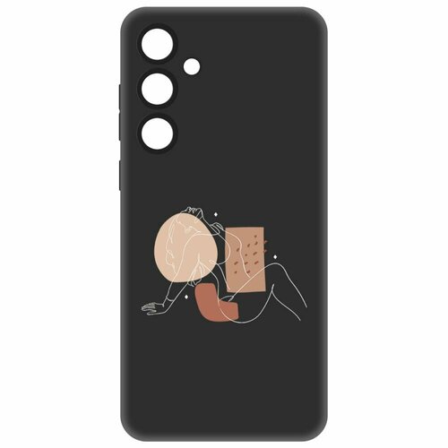 Чехол-накладка Krutoff Soft Case Чувственность для Samsung Galaxy A55 5G (A556) черный чехол накладка krutoff soft case туман для samsung galaxy a55 5g a556 черный