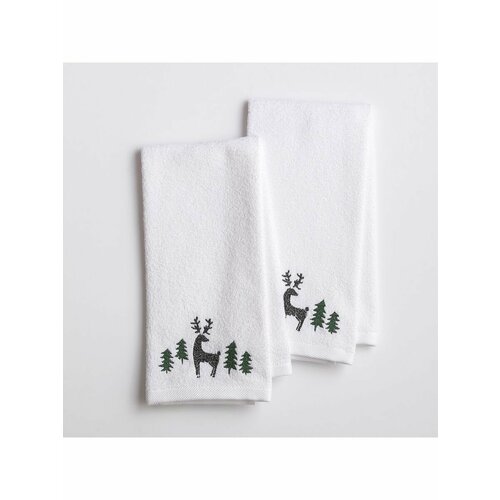 Набор новогодних полотенец 40х60 см 1677₽