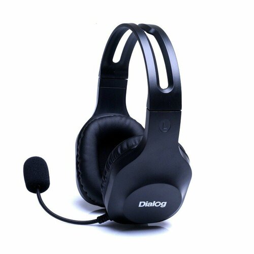 Гарнитура HS-M230 Dialog - с регулятором громкости 2 разъема 35 мм стерео 15 м электротовар 2429₽