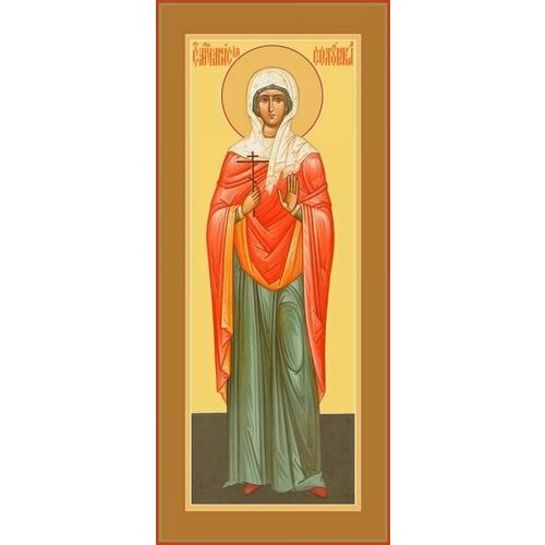 Икона Анисия Солунская, Мученица освященная икона анисия солунская 24 18 см на дереве