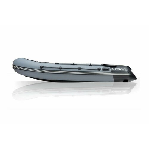 Лодка ПВХ Висла-320 (НДНД, цвет серый/черный) NEW2021