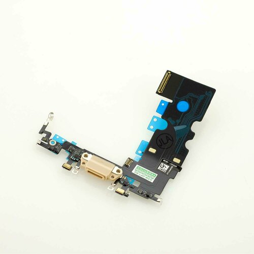 Шлейф для iPhone 8 с разъемом зарядки, золото