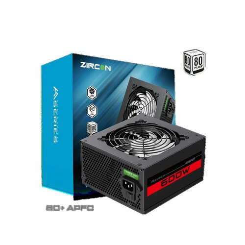 Блок питания ATX 600W ZIRCON AA-600 80 APFC 298700₽