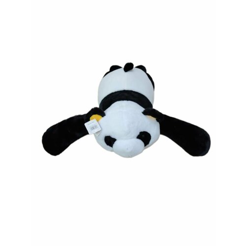 Мягкая игрушка панда с пледом комплект из пледа подушка saro единый размер серый