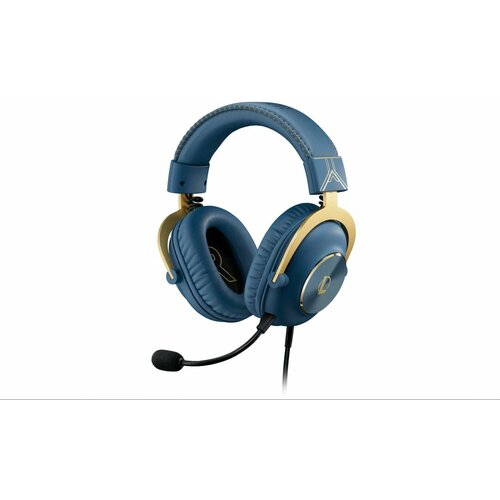 Компьютерная гарнитура Logitech G PRO X Gaming Headset League of Legends Collection синий 15800₽