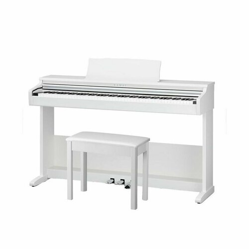 Цифровое пианино с банкеткой Kawai Kdp75 белый цифровое пианино kawai kdp75 black
