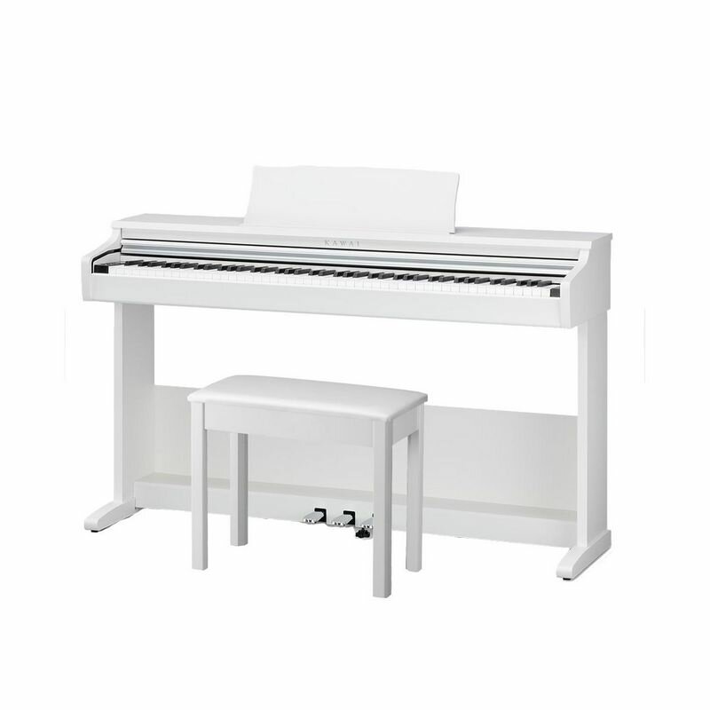 Цифровое пианино с банкеткой Kawai Kdp75 белый