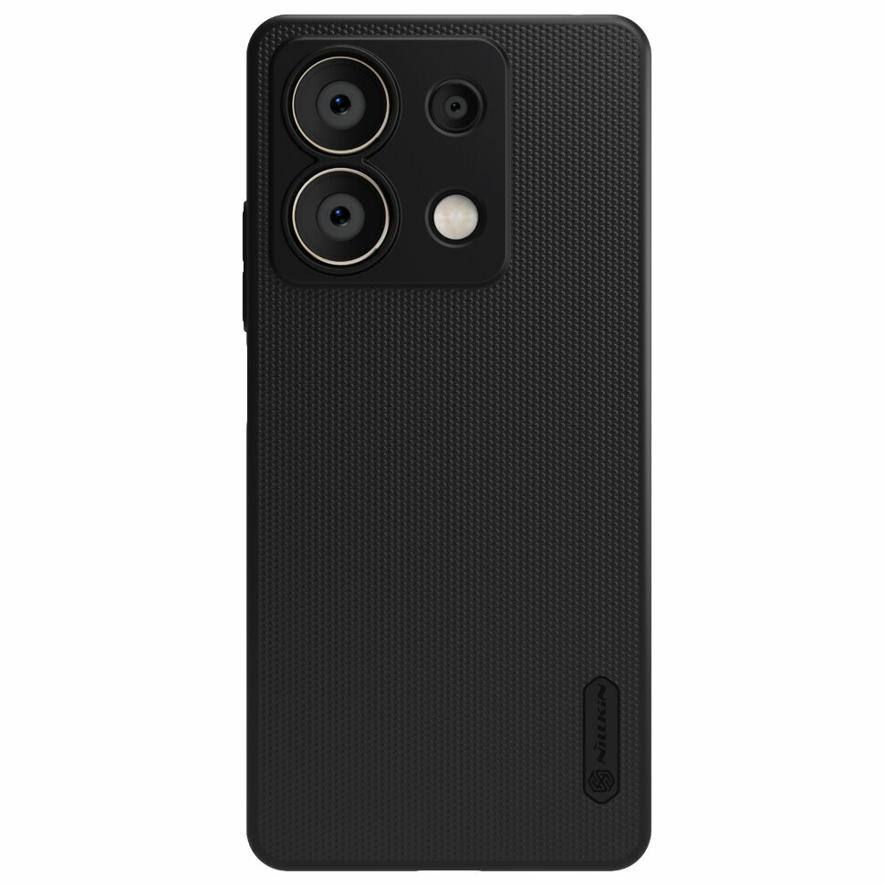 Накладка Nillkin Frosted Shield пластиковая для Xiaomi Redmi Note 13 Black (черная)