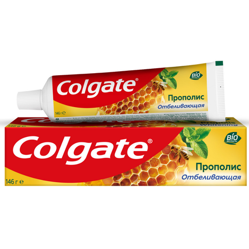 Набор из 3 штук Зубная паста Colgate прополис отбеливающая 100мл зубная паста colgate прополис и алоэ 100мл fcn89267