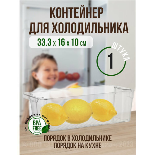 Контейнер для холодильника 33.3х16х10см