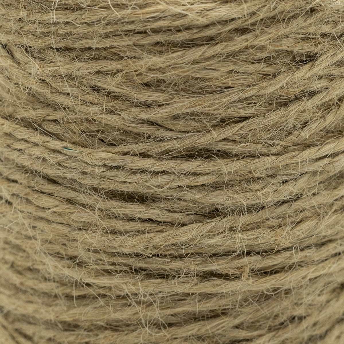 Нить джутовая НИТ-КА Д5, толщина 1,4 мм, 150 м, цвет натуральный суровый — фото 1