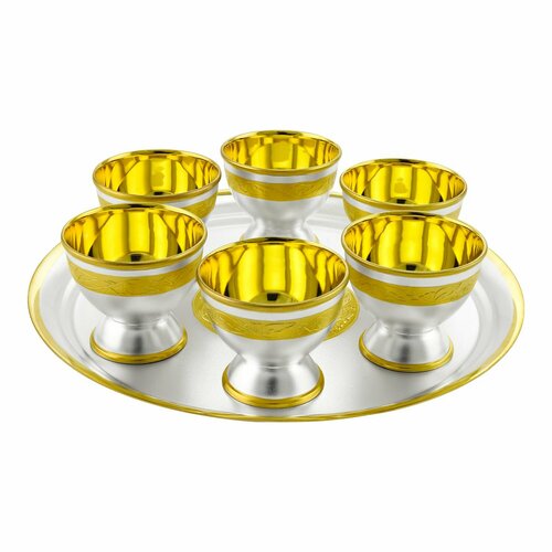 Винный набор посеребренный 23 от бренда Мстерский ювелир 16204₽