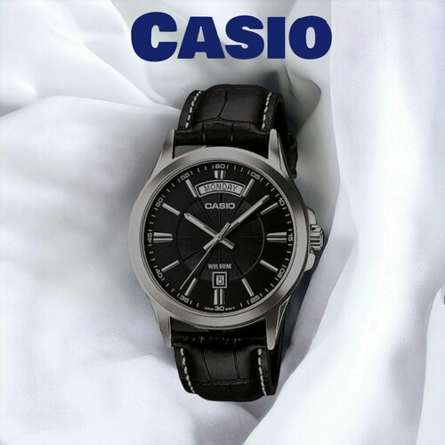 фото Наручные часы casio, серебряный