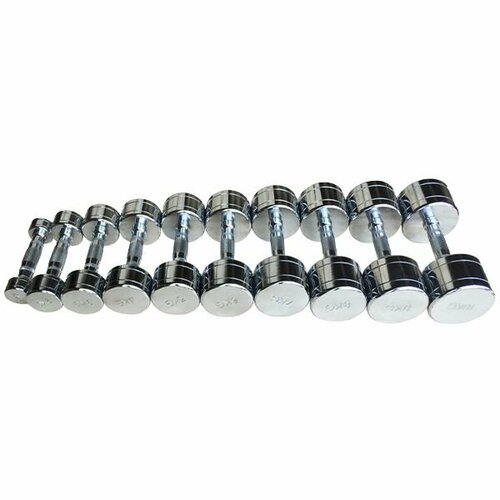 Набор хромированных гантелей SMITH DB124