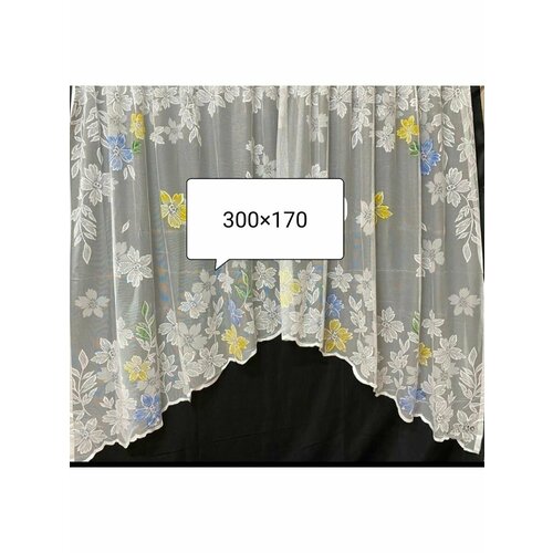 Тюль короткое, арка