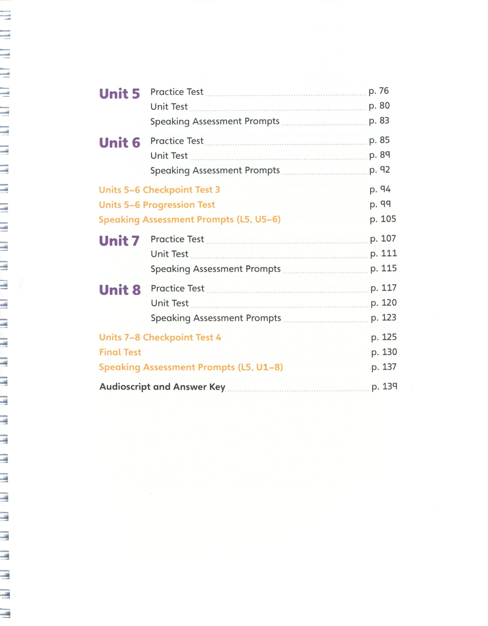 English Code. Level 5. Assessment Book - фото №7