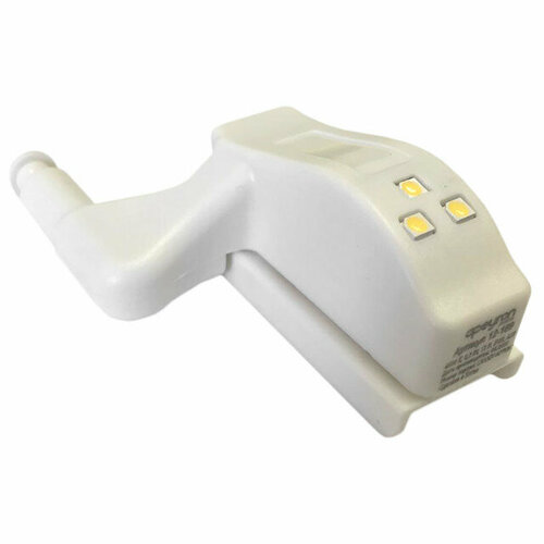 Cветильник мебельный apeyron светодиодный на петлю а23 12в белый 699₽