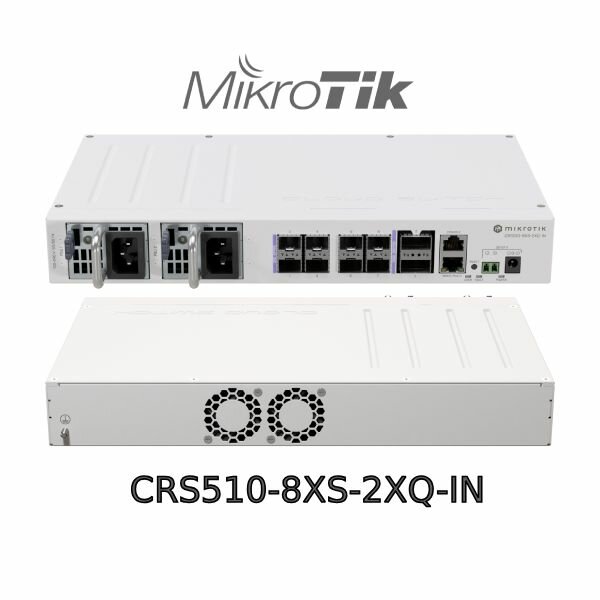 Коммутатор MIKROTIK CRS510-8XS-2XQ-IN Cloud Router Switch