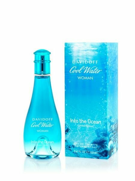 Davidoff woman Cool Water Into The Ocean Туалетная вода 100 мл. limited edition