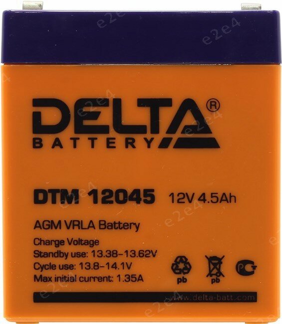 DELTA Battery DTM 12045 12В 4500 А·ч - фото №17