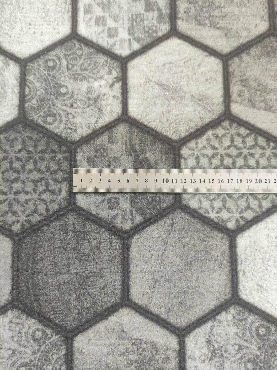 Коврик в прихожую придверный противоскользящий 60х200 — фото 1