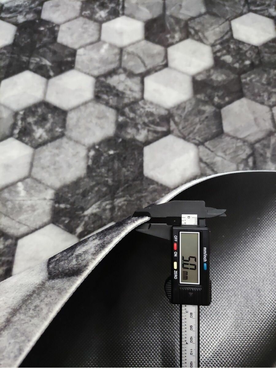 Коврик в прихожую придверный противоскользящий 60х40 — фото 1