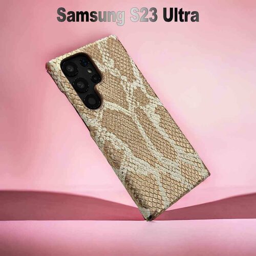 Чехол для Samsung S23 Ultra розовое золото
