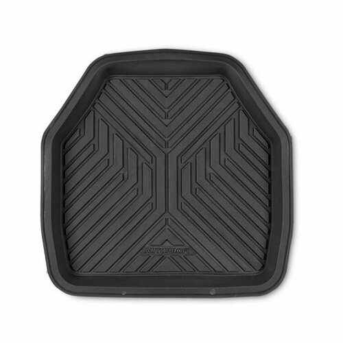 фото Mat-150r bk_коврики! универсальный, ванночка для заднего ряда, 1шт, 48х48см, пвх, черный autoprofi арт. mat-150r bk