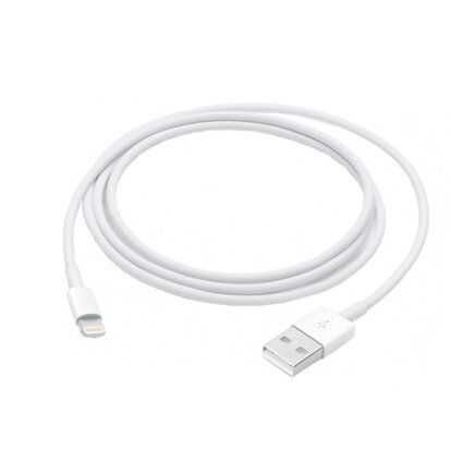 Лайтинг USB A\Lightning\1 Метр\Белый\Iphone\Ipad\Ipod\MacBook\AirPods\Apple (как оригинал)