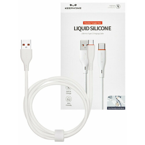 Кабель синхронизации USB-A to Type-C на Nokia Силикон 10W 1м.