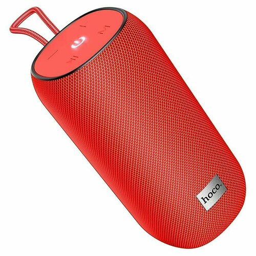 Портативная колонка Hoco HC10 Sonar, Bluetooth, красная, 1 шт. гарнитура bluetooth hoco e39l цвет красный 1 22 220