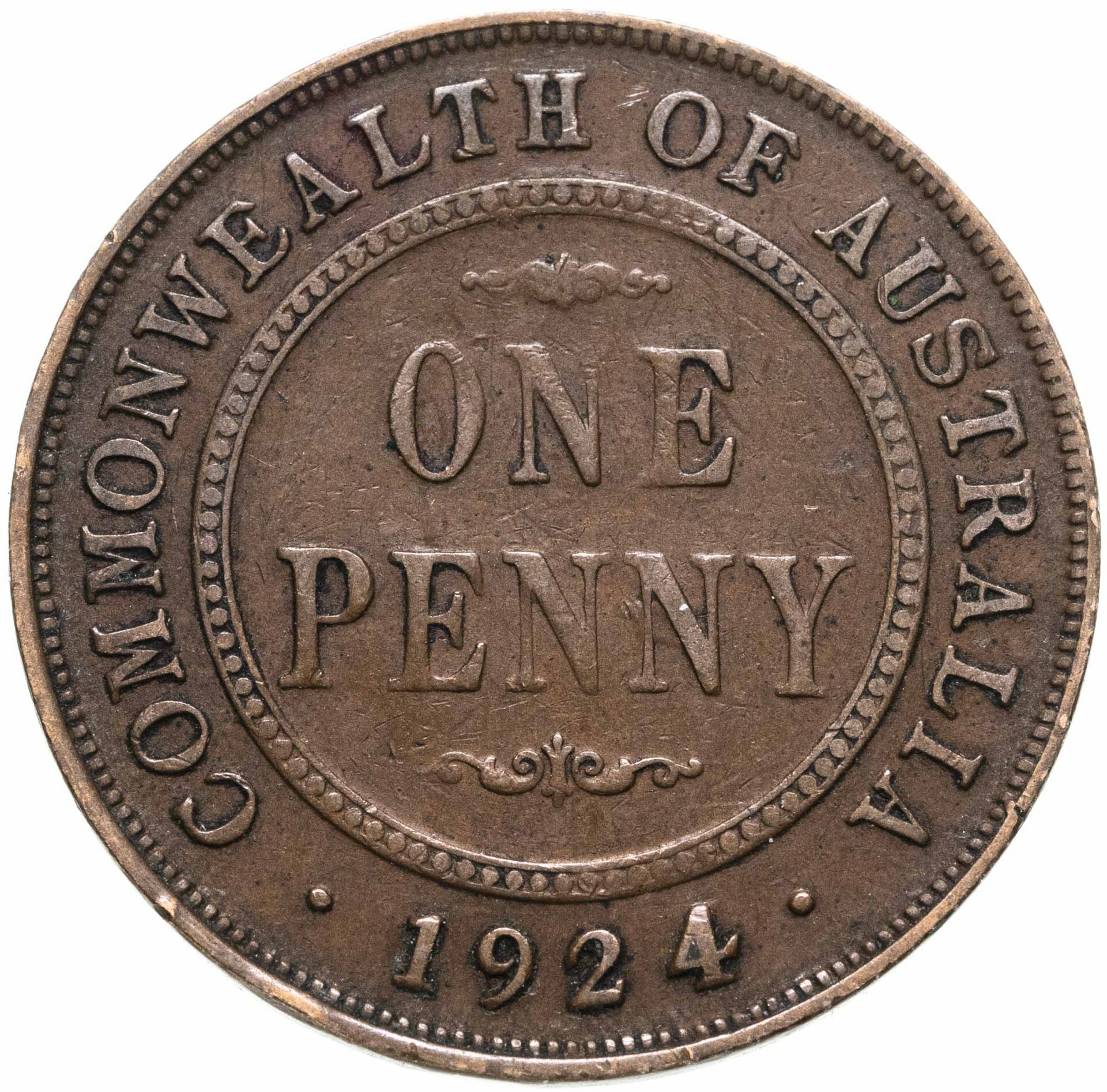 Австралия 1 пенни (penny) 1924