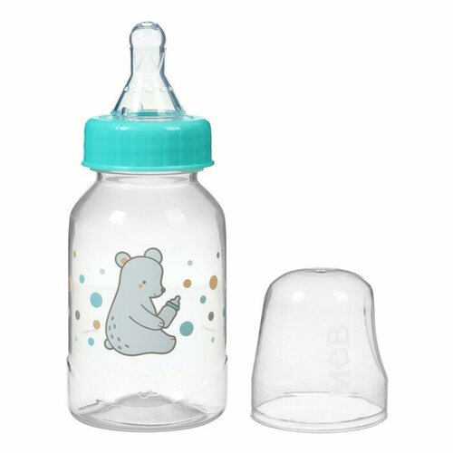 Набор бутылочек для кормления Медвежонок 150 и 250 мл серия Basic прямые микс 589₽