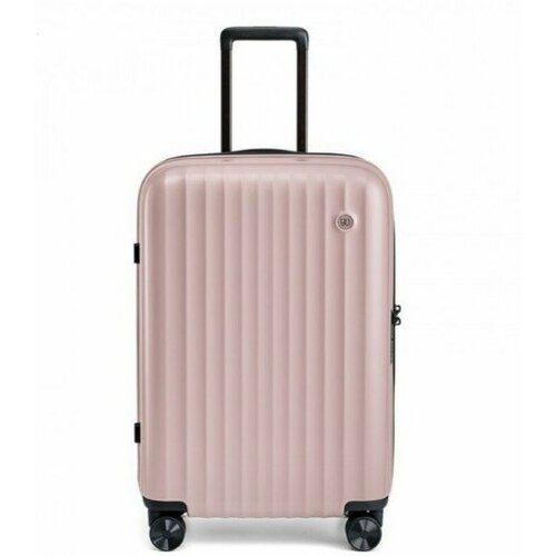 Чемодан 90 Points, 67 л, размер 24, розовый чемодан xiaomi 90 points elbe luggage 24 черный