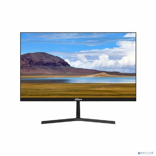 DAHUA Монитор Dahua DHI-LM24-B200S 238 Безрамочный 169 FullHD 1920x1080 ЖК-монитор с регулировкой наклона 100Гц VA светодиодная подсветка 1 VGA 1 HDMI Динамики 21Вт чёрный 1409300₽