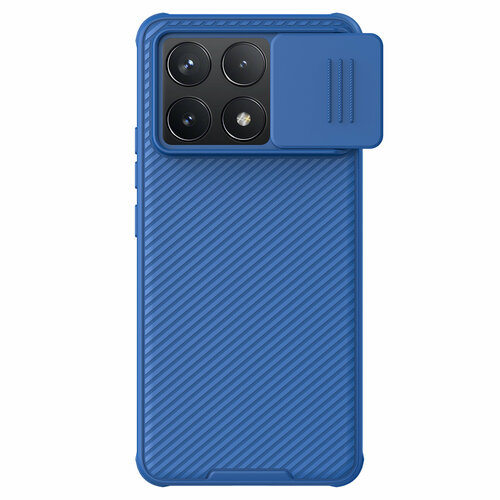 Чехол-накладка Nillkin Camshield Pro Case для Xiaomi Redmi K70, цвет синий