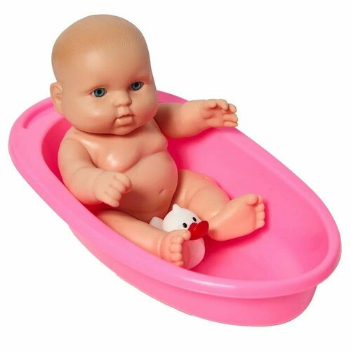 Кукла Карапуз в ванночке, девочка 20см кукла карапуз в ванночке девочка