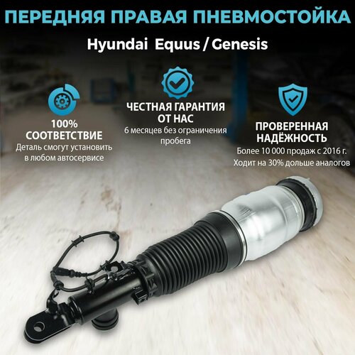 Пневмостойка передняя правая для Hyundai Equus Genesis 45600₽