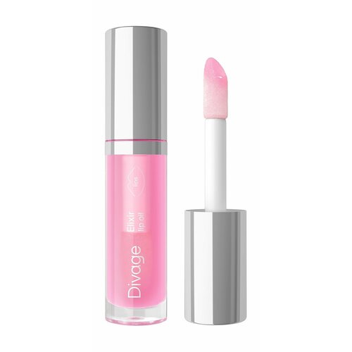 DIVAGE Масло для губ Elixir Lip Oil, 4,5 мл, 02 character lip oil elixir transparent 10 ml loe001