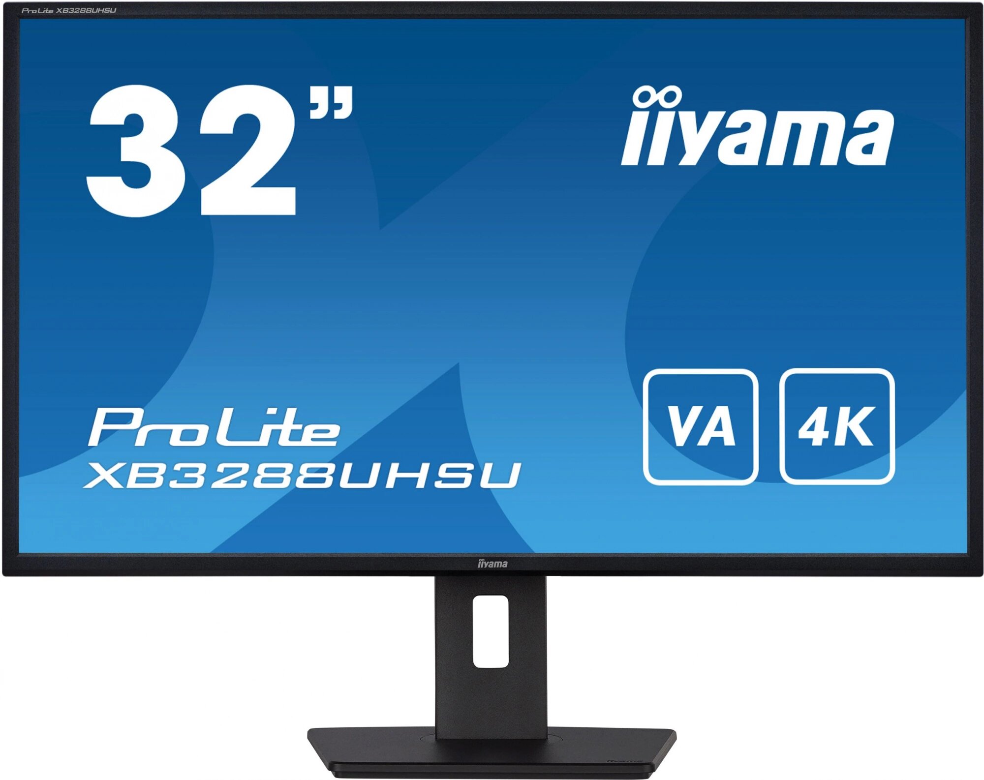 Монитор Iiyama 31.5" ProLite XB3288UHSU-B5 черный VA LED 3ms 16:9 HDMI M/M матовая HAS 3000:1 300cd 178гр/178гр 3840x2160 60Hz DP 4K USB 8.8кг