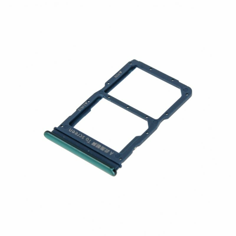 Держатель сим карты (SIM) для Huawei Honor 30i 4G (LRA-LX1) голубой