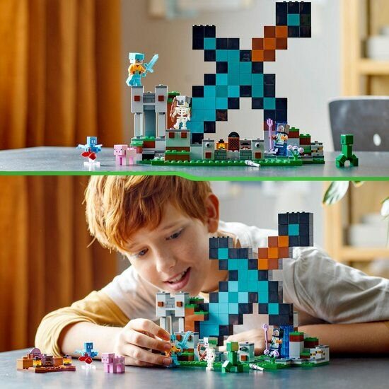 Конструктор LEGO Minecraft: Застава меча - фото №17