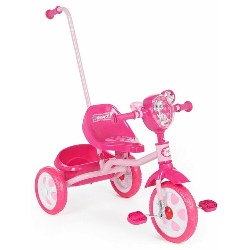 Трехколесный детский велосипед N1201 родительская ручка sportsbaby родительская ручка для самоката dream фиолетовый