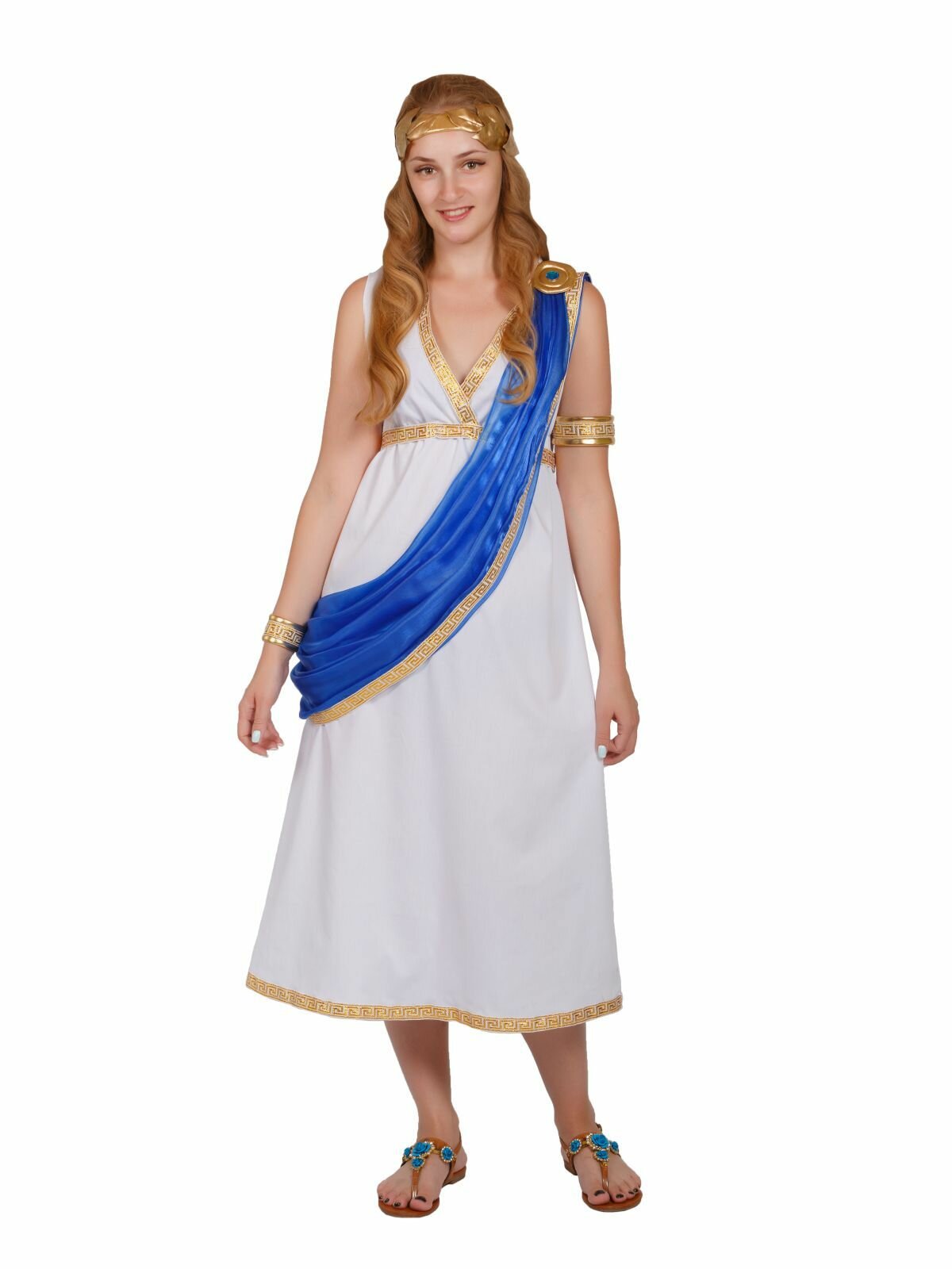 Карнавальный костюм взрослый Греческая богиня